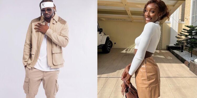 Paul Okoye celebrates one year anniversary with his not so mystery lady.