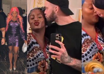 “Get you a man that’s obsessed with you” – DJ Cuppy tells ladies as she shares loved-up video with fiancé (Watch)