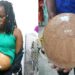 Woman caught attempting to shoplift with fake pregnancy bump.
