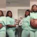 Identical twin sisters who became pregnant at same time deliver on same day (Video)