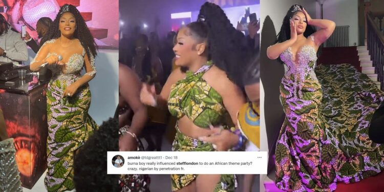 Stefflon Don reacts