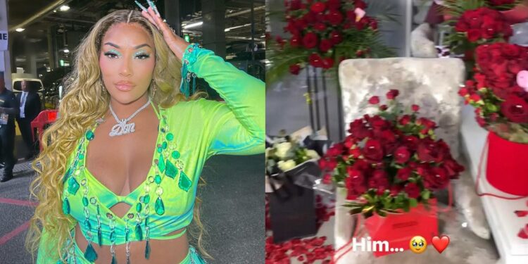Stefflon Don gets romantic surprise from new man (Video)