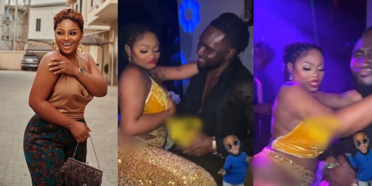 Tega Dominic dancing