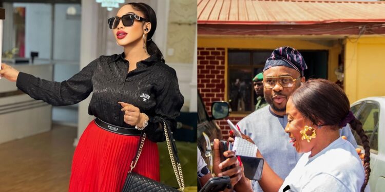 “Let the culprits deny” – Tonto Dikeh hits back after ex-husband, Olakunle Churchill’s cousin dragged her over ‘mini man’ comment