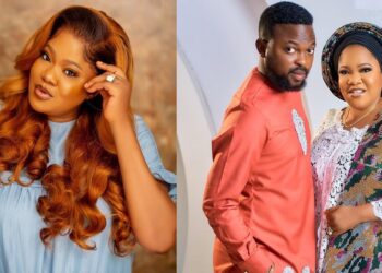“My husband is the best thing that happened to me but we don’t mix business” – Toyin Abraham (Video)