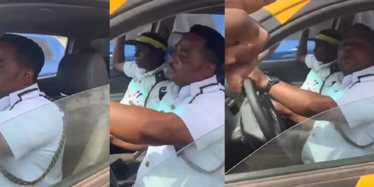 Drama ensues as man confronts vehicle inspection officer for driving without seatbelt (Video)