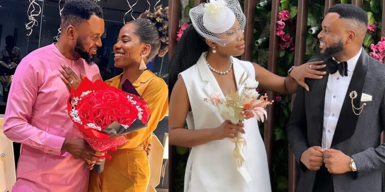 “Jesus answers prayers” – Woman celebrates as she gets approval to wed her man after her father refused because he’s not Igbo.