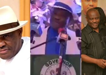 “You have to take care of me tonight ” – Gov. Wike publicly tells wife (Video)