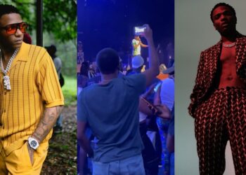 Wizkid's crew members allegedly