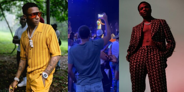 Wizkid's crew members allegedly