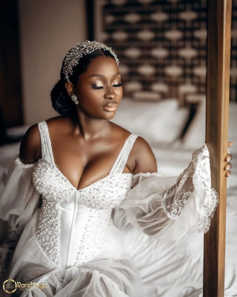 Nigerian lady weds