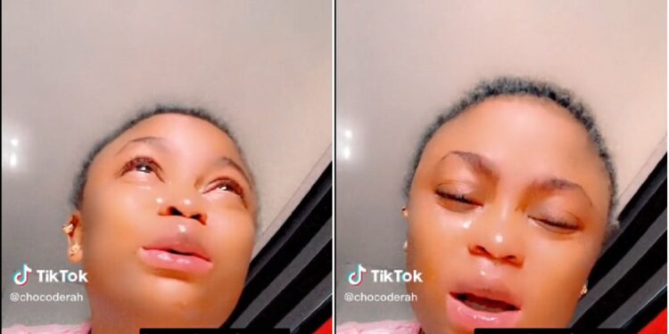 “He was my first love but the relationship was not going anywhere” – Lady breaks down as her first relationship ends after 8 years (Video)