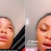“He was my first love but the relationship was not going anywhere” – Lady breaks down as her first relationship ends after 8 years (Video)