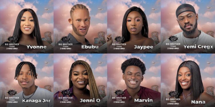 #BBTitans: Meet the ten Nigerian housemates in the Big Brother house