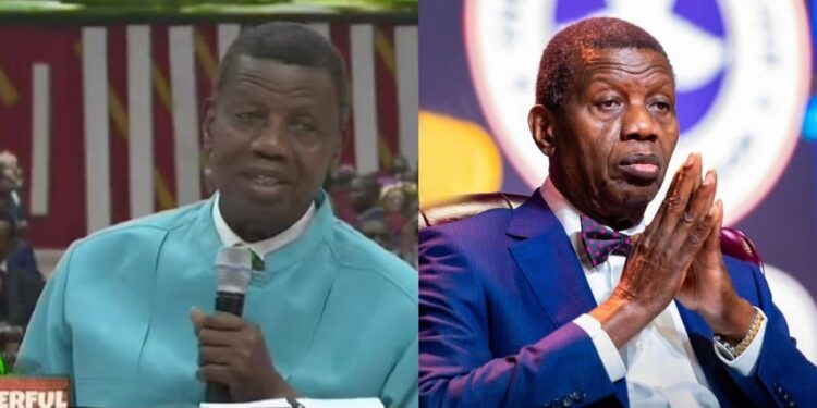 “You have to be jobless to attend campaign rallies”- Pastor Adeboye says as he accuses political parties of renting crowd to fill their rallies.