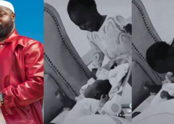 “I love them” – Singer, Harrysong gushes as he shares adorable video of his daughters (Watch)