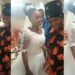 Wedding guest captured