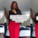 Lady shows off ‘sugar daddy’, tells his children to forget about their school fees (Video)