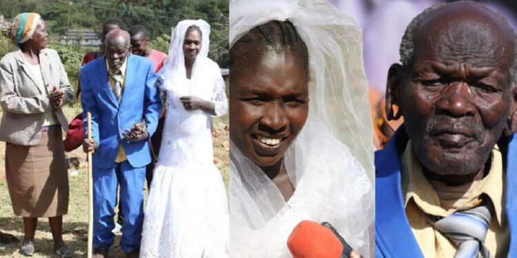 99-year-old man marries his girlfriend, 40, after 20 years of dating