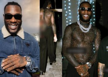 Singer, Burna Boy causes stir as he steps out on high heels