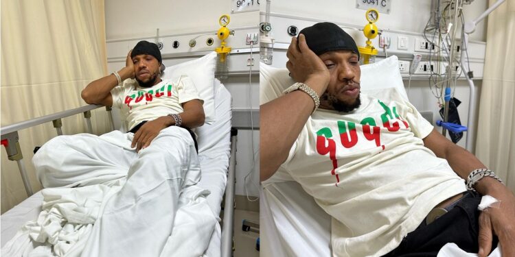 Charles Okocha survives ghastly car accident.