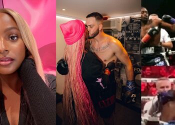 “I pick his eyesight over any boxing match” – DJ Cuppy reacts to  fiancé, Ryan Taylor’s early knockout in boxing match