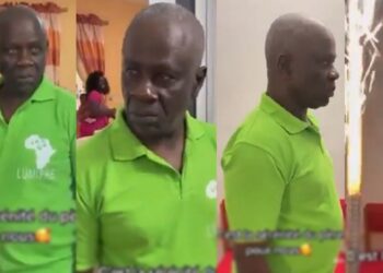 Nigerian dad’s ‘angry reaction’ to surprise birthday party organised for him by family causes a stir (Video)