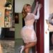 Actress, Destiny Etiko sets tongues wagging with sheer outfit she rocked to Nkiru Sylvanus’ wedding (Video)