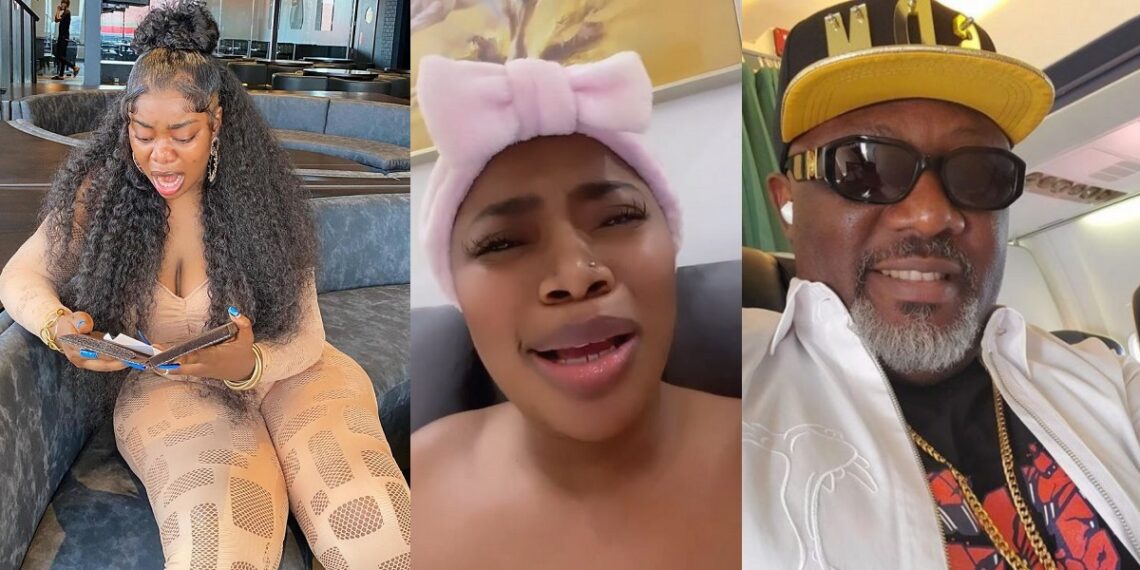 “I don’t even know him” – Instagram comedian, Ashmusy blows hot after being accused of having an affair with Dino Melaye (Video)