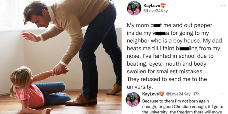 Lady recounts