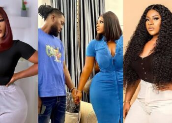 “Bros wetin you dey look?” – Actress Destiny Etiko tackles actor who lustfully stared at her on set