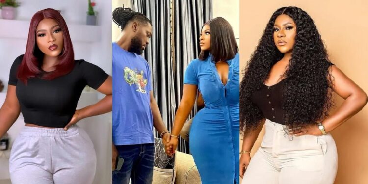“Bros wetin you dey look?” – Actress Destiny Etiko tackles actor who lustfully stared at her on set