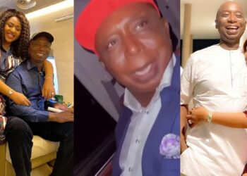 “There is no mercy for money” – Actress, Regina Daniels shares husband’s reaction after playing viral “Billionaire onye di cash” song for him (Video)
