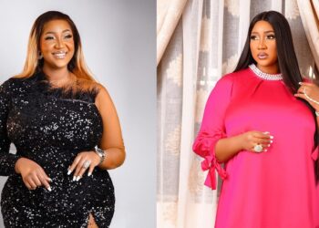 “Adding Pete Edochie will not make you a good wife” – Netizens criticize Judy Austin for featuring her father-in-law in new movie