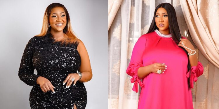 “Adding Pete Edochie will not make you a good wife” – Netizens criticize Judy Austin for featuring her father-in-law in new movie