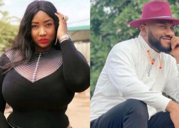 “Husband snatcher, fear God” – Netizens blast actress, Judy Austin for celebrating her husband, Yul Edochie on his 41st birthday.