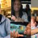 “I might just give someone a big bIow…” – Drama ensues as Korra Obidi’s sister, husband accompany dancer to drop off kids at her ex-husband, Justin’s house (Video)
