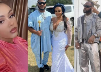 “Endurance group” – Sina Rambo’s ex-wife, Heidi, throws shade after a troll compared her to Davido’s wife, Chioma