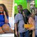 “Why are you jubilating for drink, he just lost his son” – Netizens berate Luchy Donalds for her post on her condolence visit to Apama