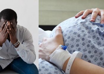 Husband catches his pregnant wife pants down with another man in hospital