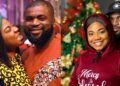 Fans reacts as gospel singer, Mercy Chinwo shares chat with husband, Pastor Blessed (Screenshot)