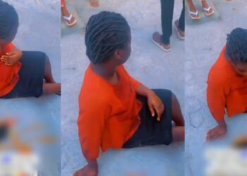 Girl narrowly escapes