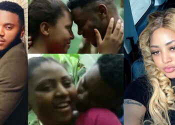 “You never move on?” – Reactions as actor Somadina Adinma shares throwback love movie with Regina Daniels (Video)