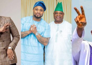 “Oyetola, don’t stress my dad” – Sina Rambo and B-Red react to tribunal ruling against their father, Gov. Adeleke