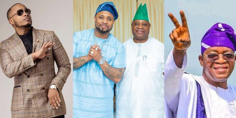 “Oyetola, don’t stress my dad” – Sina Rambo and B-Red react to tribunal ruling against their father, Gov. Adeleke