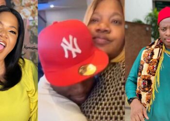 Actress Toyin Abraham reacts after being dragged over extensive hug with comedian Sydney Talker