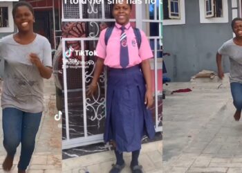 “Her parents have no money but she wants to go to school” – Nigerian lady sponsors her domestic maid’s schooling (Video)