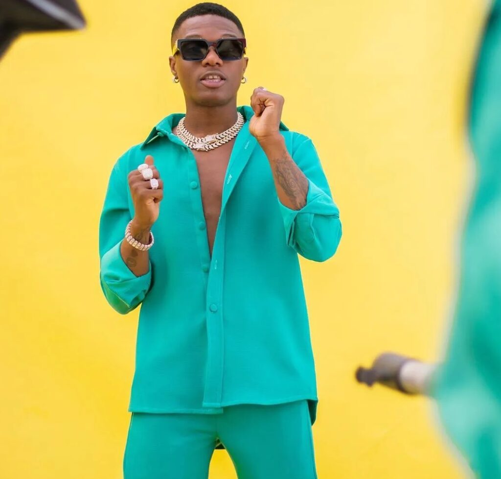 Wizkid reacts 