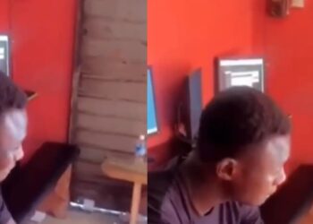 Young man in tears after ‘mistakenly’ using his employer’s N130k to play bet