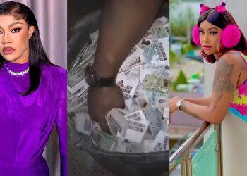 s Angela Okorie cries